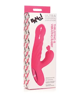 Bang 10X Thrusting amp Vibrating Rabbit Pink