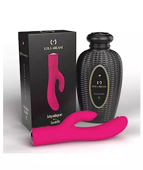 Lola Milani Mystique Rabbit wBlack Bottle Fuchsia