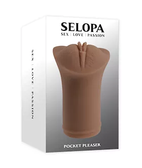 Selopa Pocket Pleaser Stroker  Dark
