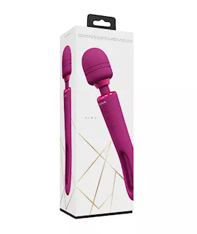 Shots Vive Kiku Double Ended Wand amp GSpot Stimulator Pink