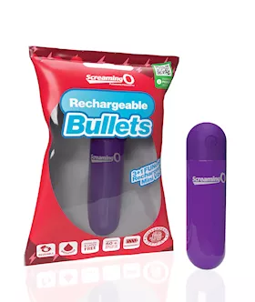 Screaming O Rechargeable Bullets Purple