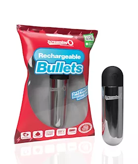 Screaming O Rechargeable Bullets Silver