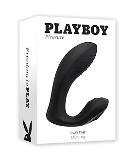 Playboy Pleasure Play time Multi Play GSpot amp PSpot Vibrator Black