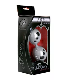 Grey Shadows Silicone Ben Wa Balls