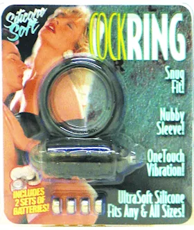 Black Stallion Snug Fit Vibrating Cock Ring