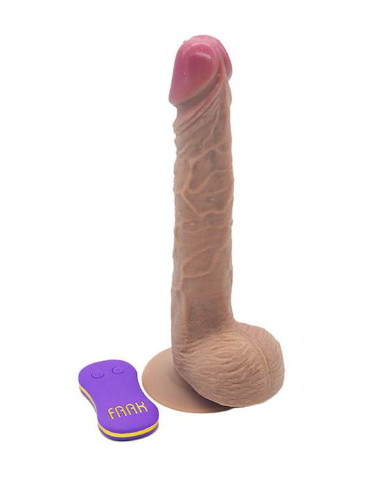 Lifelike Remote Thrusting Dildo