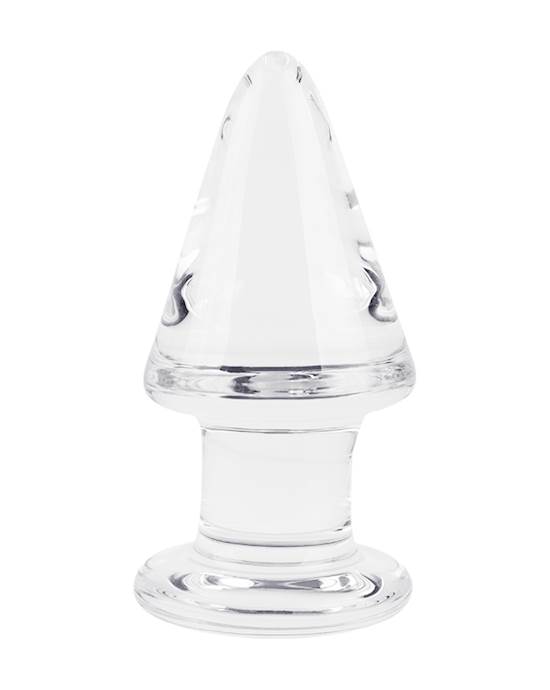 Lucent Steeple Glass Butt Plug