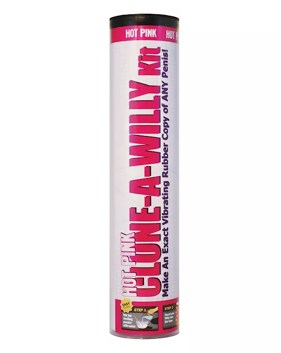 Clone-a-willy Kit Vibrating - Hot Pink