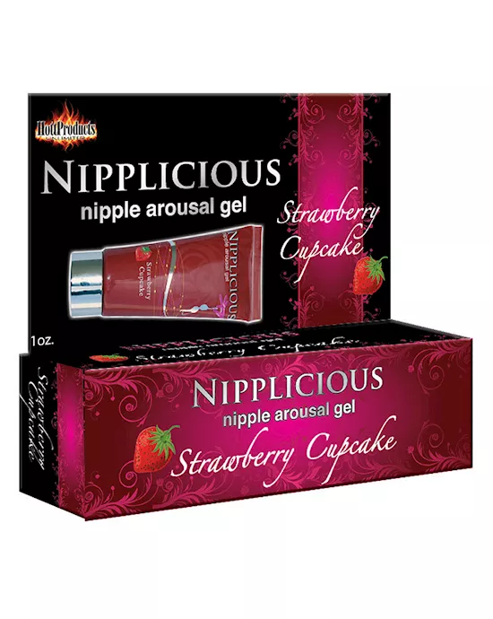 Nipplicious Nipple Arousal Gel - 1oz Strawberry