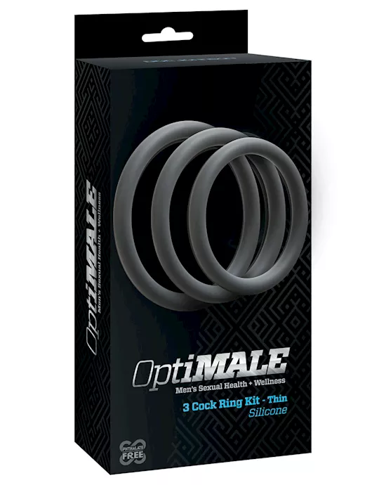OptiMale C Ring Kit Thin - Slate