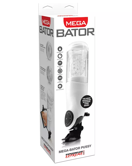 PDX Extreme Mega Bator Rechargeable Strokers - Pussy