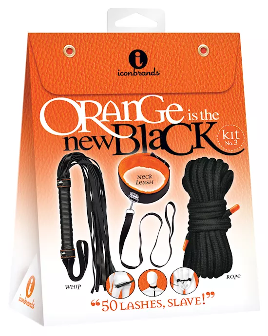 The 9's Orange Is The New Black Kit #3 - 50 Lashes Slave