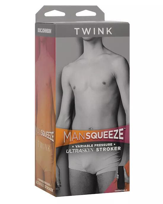 Man Squeeze Twink Ass - Vanilla