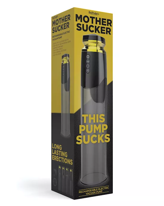 Mother Sucker Penis Pump Rechargeable