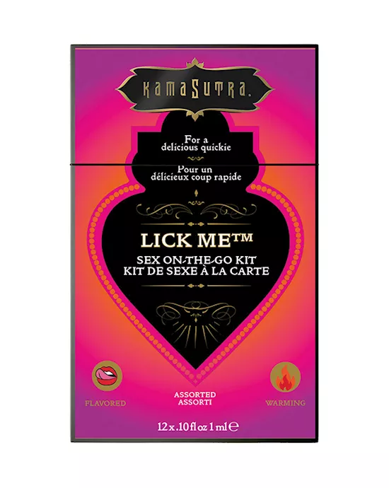 Kama Sutra Lick Me Sex to Go Kit