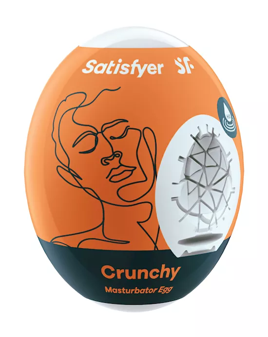 Satisfyer Masturbator Egg - Crunchy