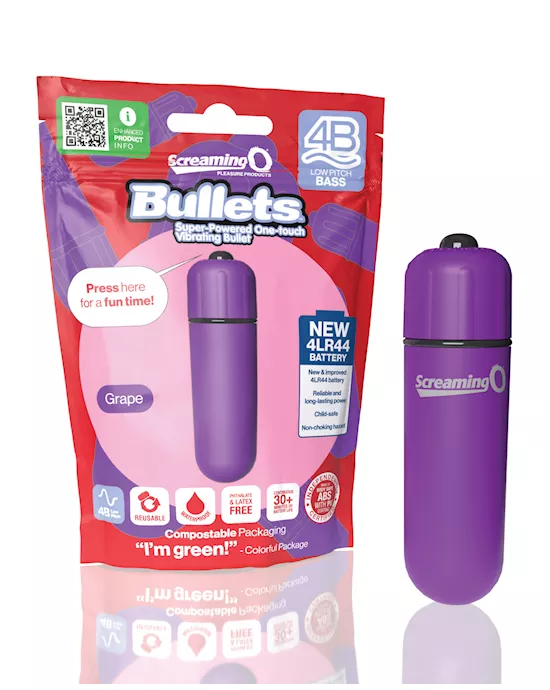 Screaming O 4b Bullet - Grape