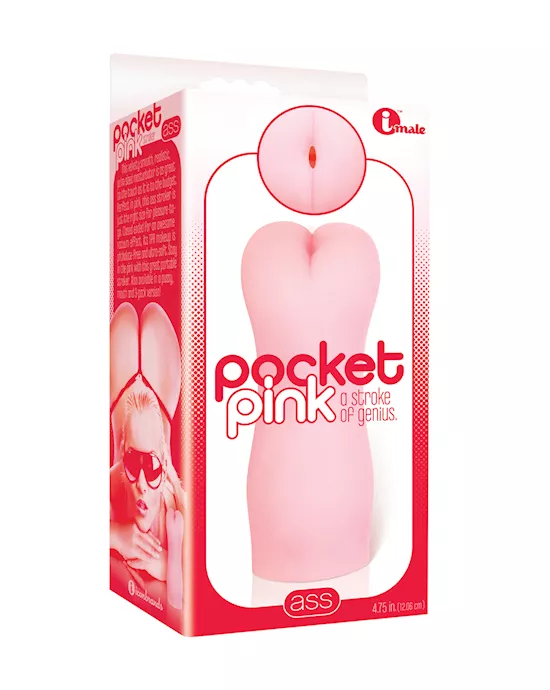 The 9's Pocket Pink Mini Ass Masturbator
