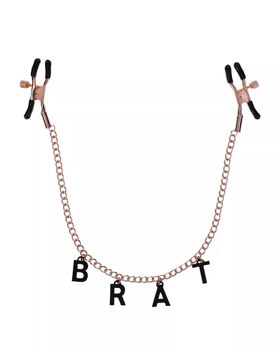 Sex & Mischief Brat Charmed Nipple Cl